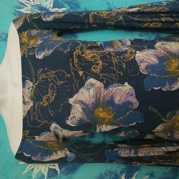 We The Free Birds of Paradise Bell Sleeve Top Sz XS - Picture 5 of 7